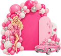 Barbie Balloon Backdrop