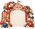 Circus Balloon Backdrop
