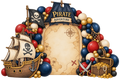 Pirate Balloon Backdrop