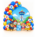 Paw Patrol Balloon Backdrop
