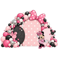 Minnie Mouse Balloon Backdrop