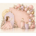 Princess Balloon Backdrop